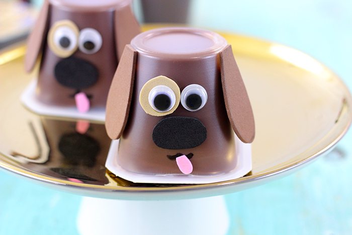 Decorated Snack Pack Puddings
