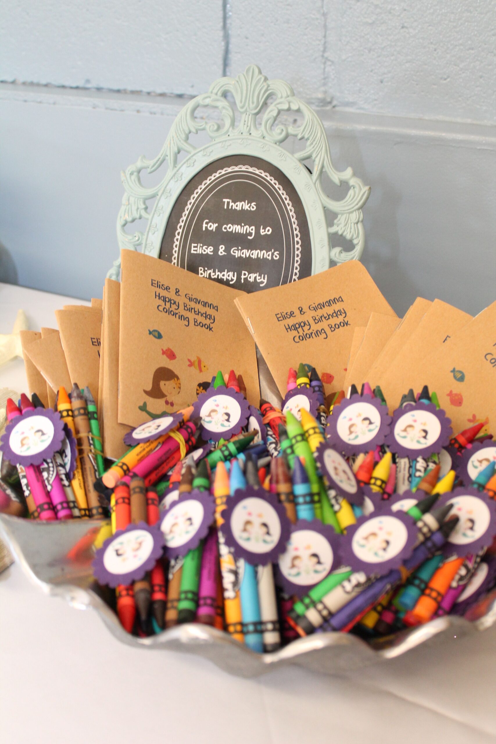 Coloring Books And Crayons