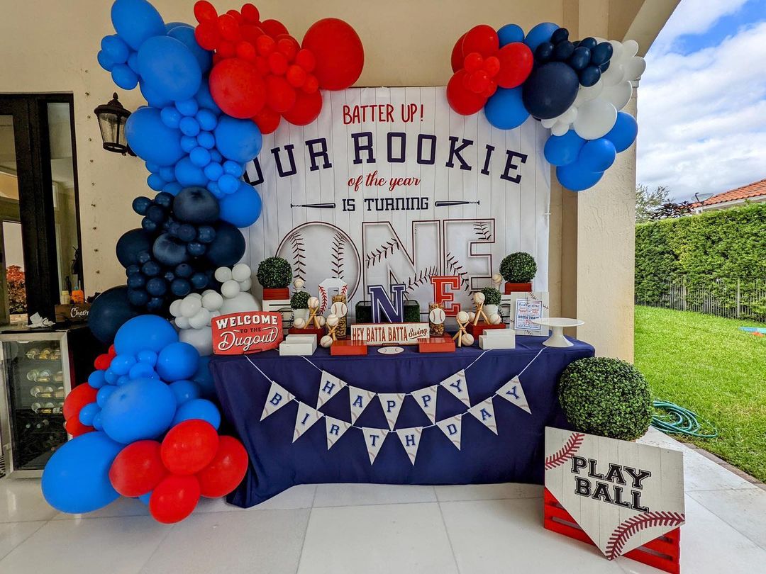 It's A Home Run! Baby's One!