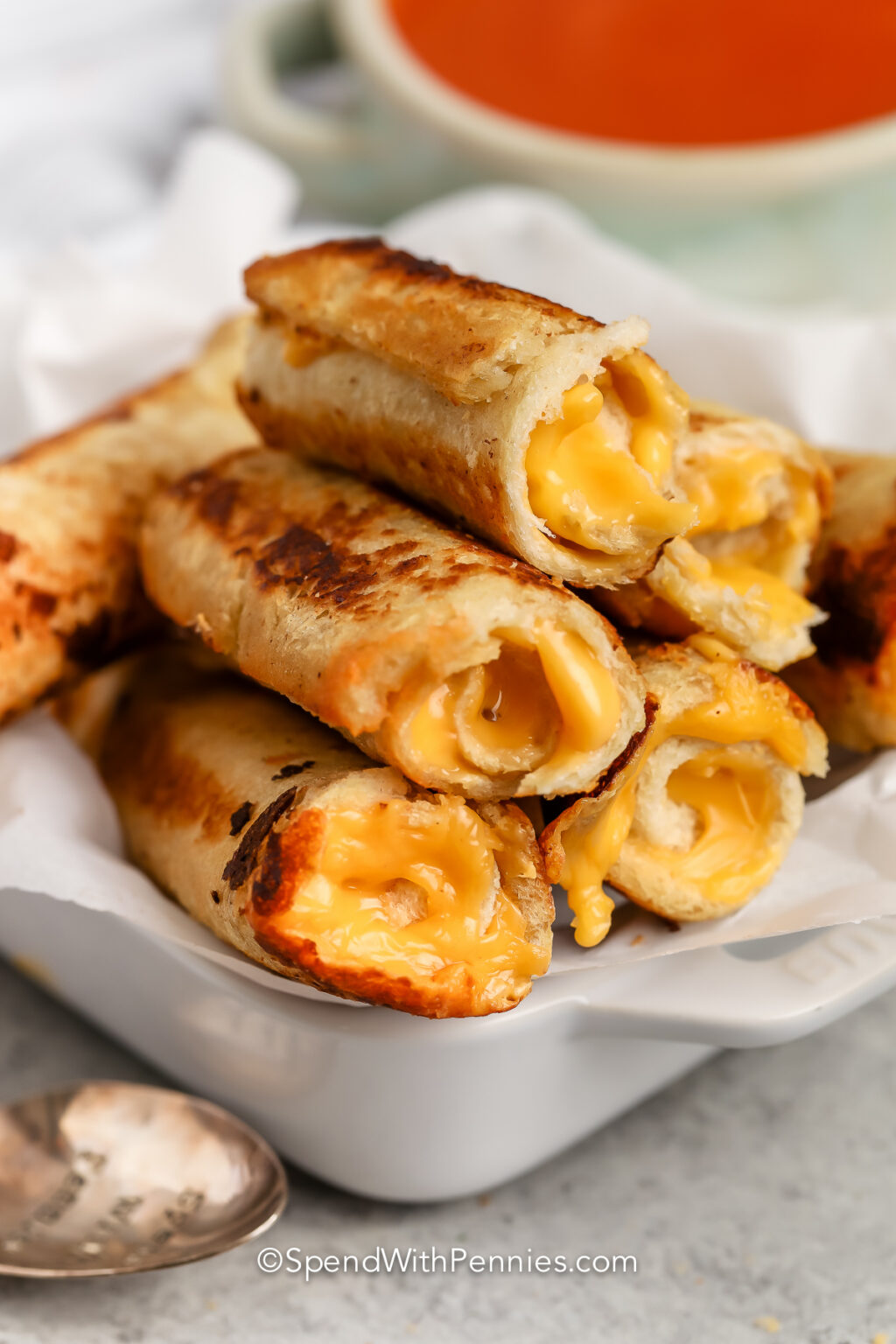 Grilled Cheese Rollups