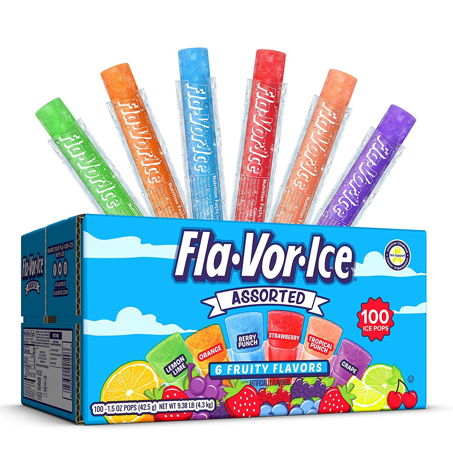 Flavor Ice Popsicles