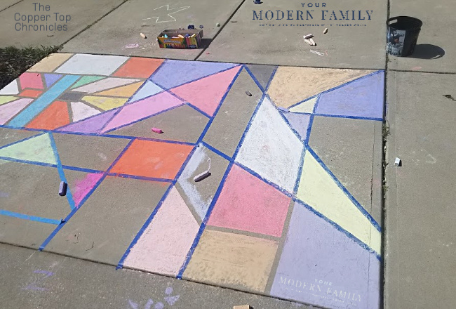 Sidewalk Chalk Mural