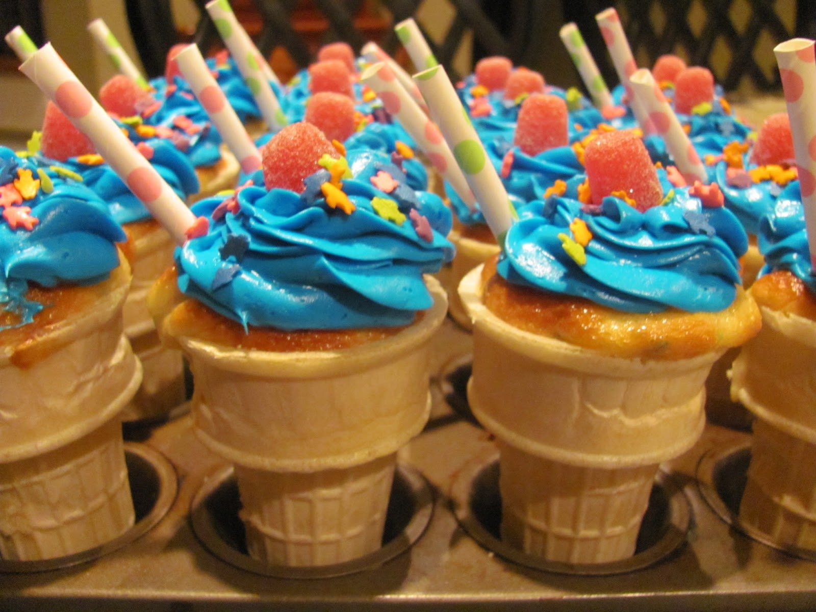 Cupcake Cones