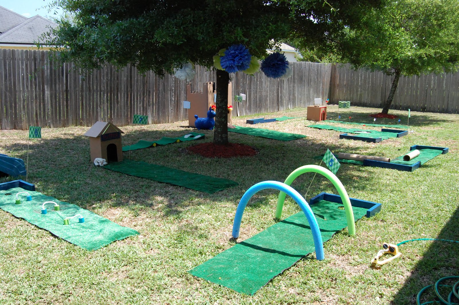 Backyard Putt-Putt