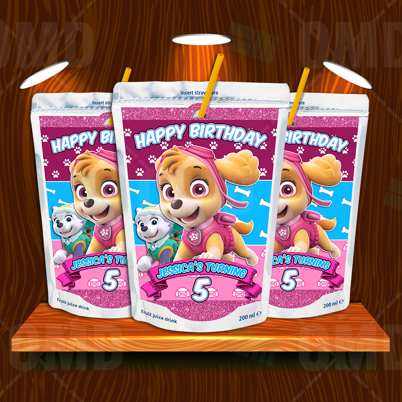 Customized Capri Suns