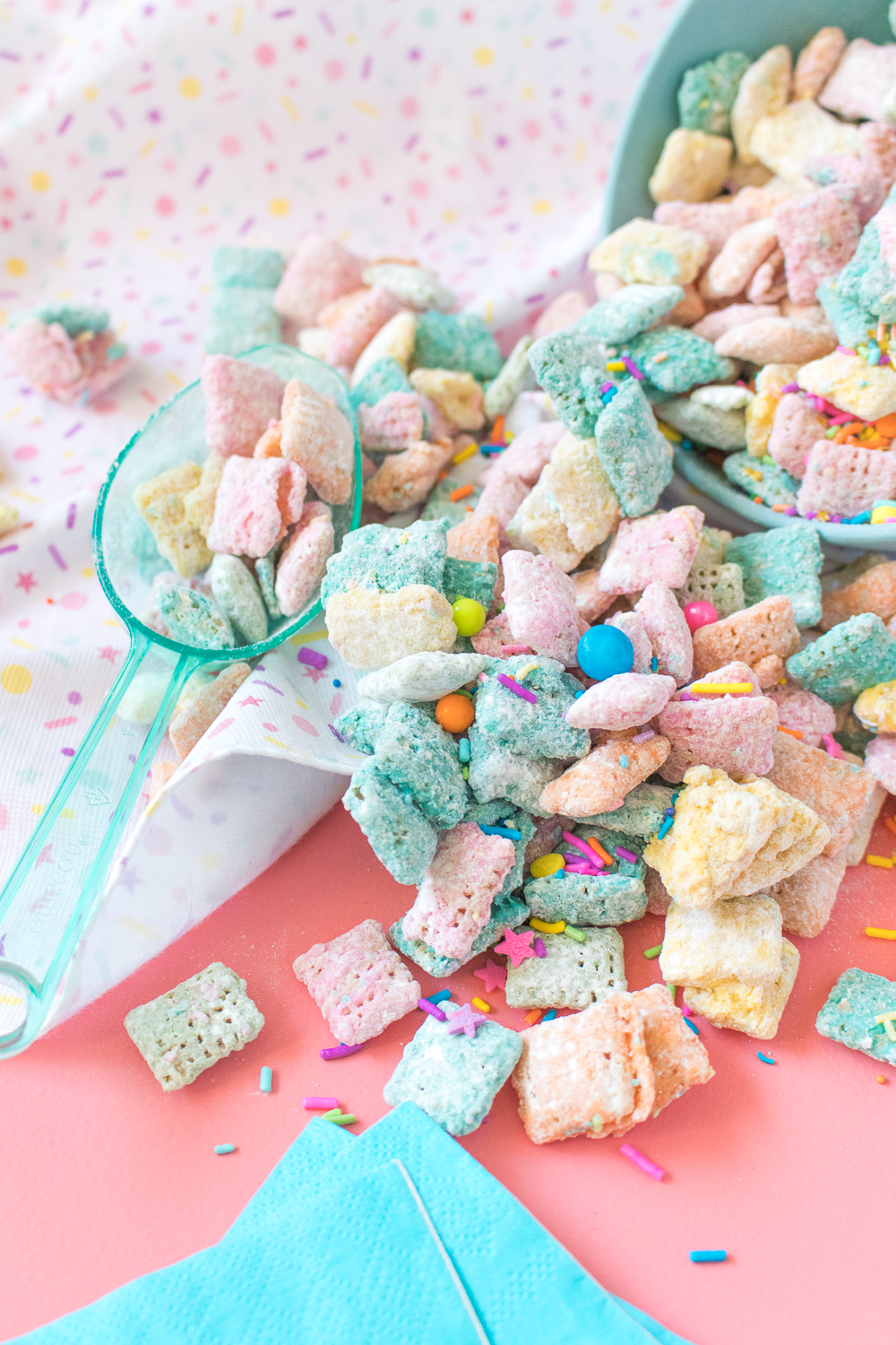 Colorful Chex Mix