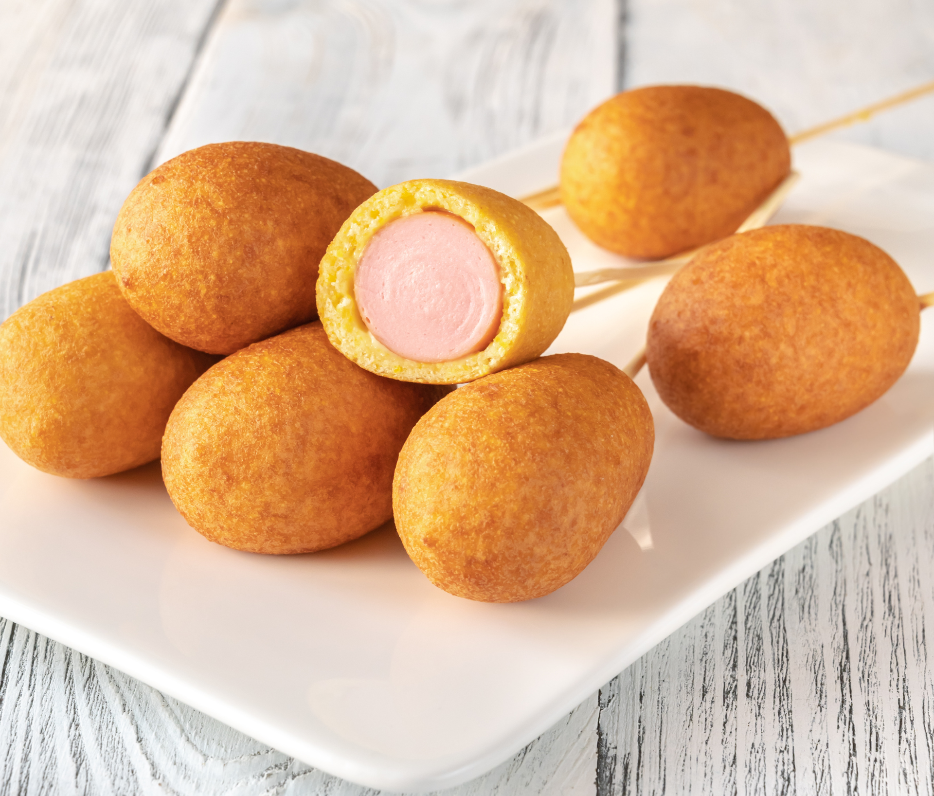Corn Dog Pops