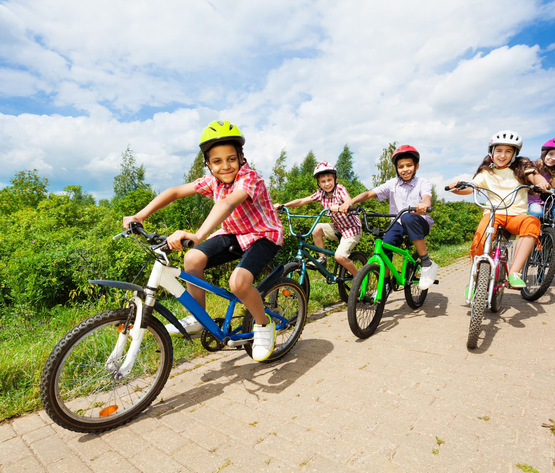 Bike Ride And Picnic