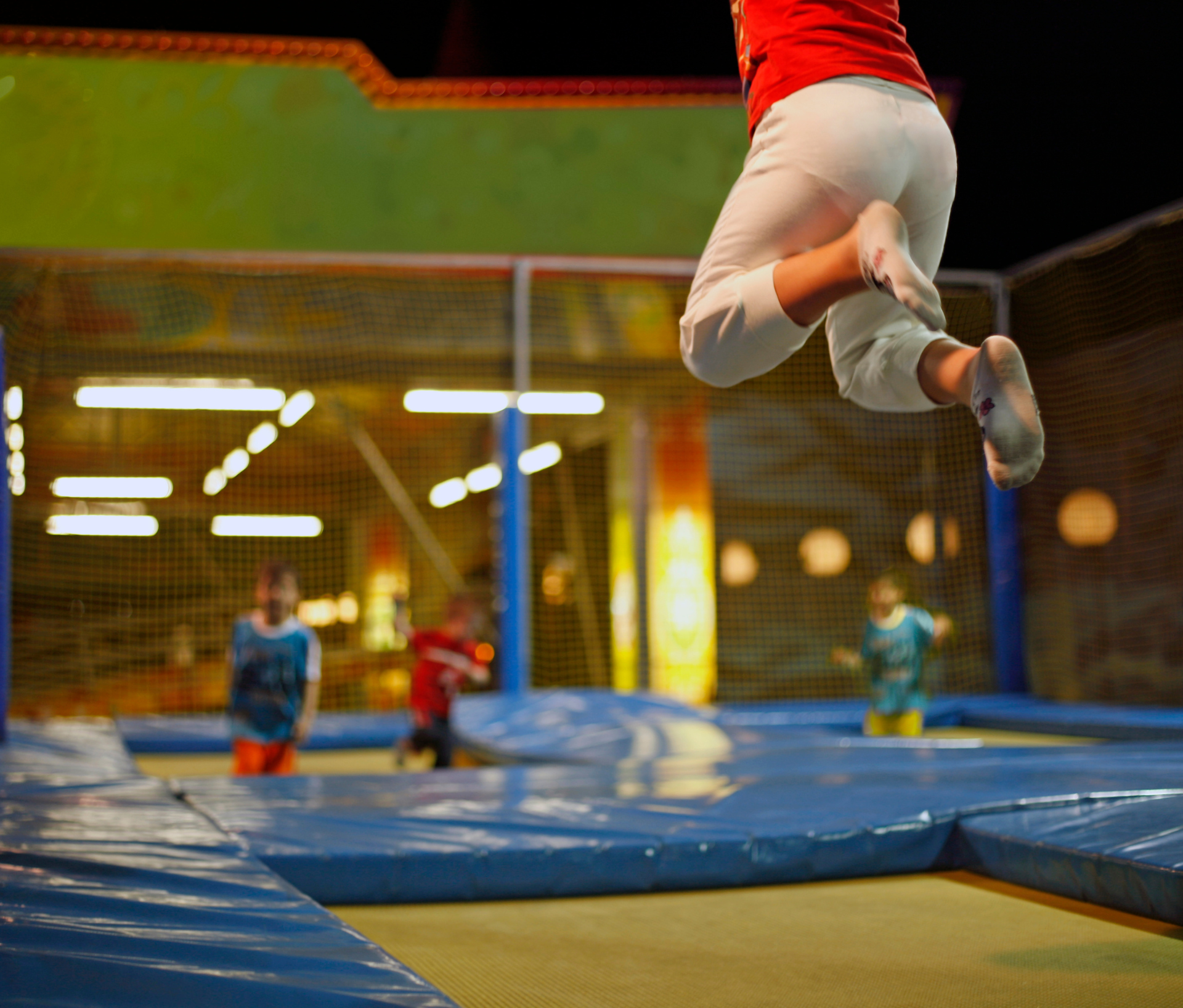 Bounce Around A Trampoline Park