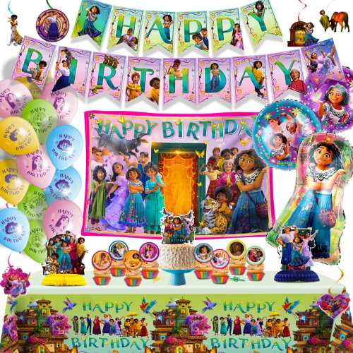 Encanto Birthday Decorations Kit
