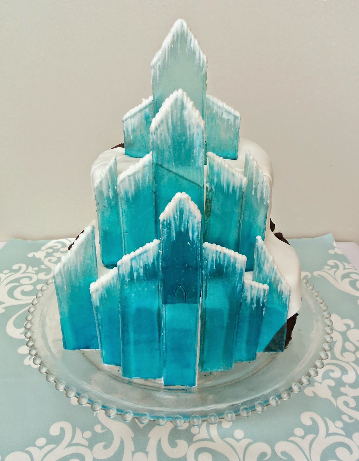 Ice Castle Cake