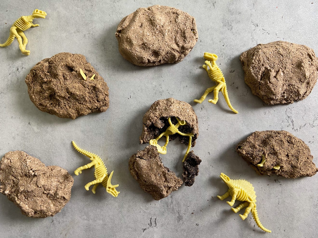 Make Dinosaur Fossils