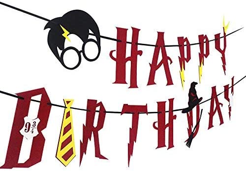 Harry Potter Birthday Banner