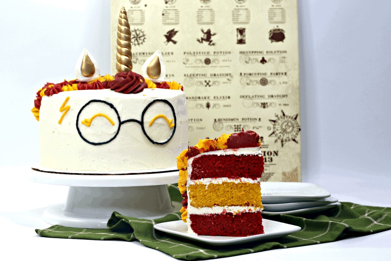 Unicorn Harry Potter Cake