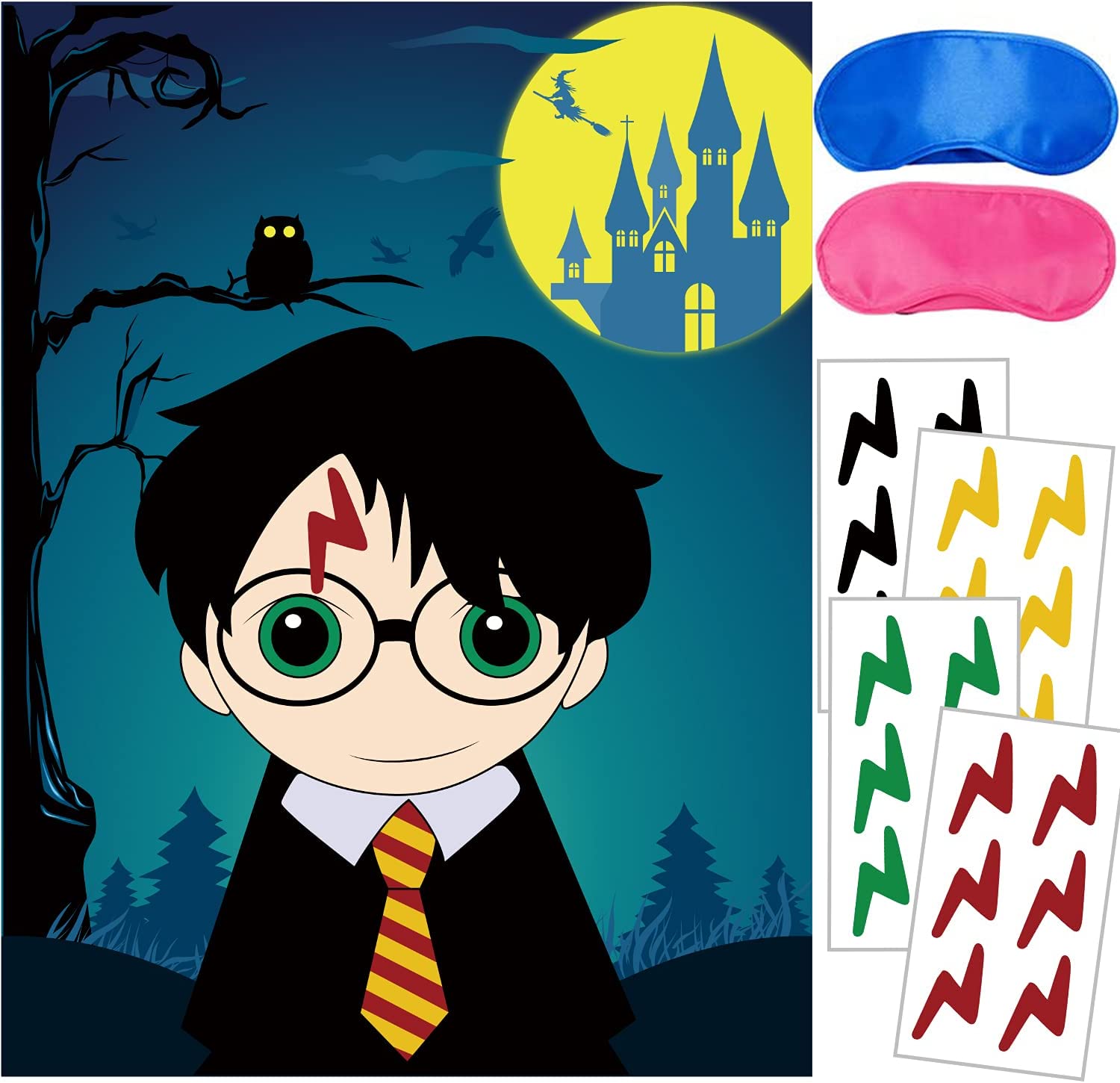 Pin The Scar On Harry Potter