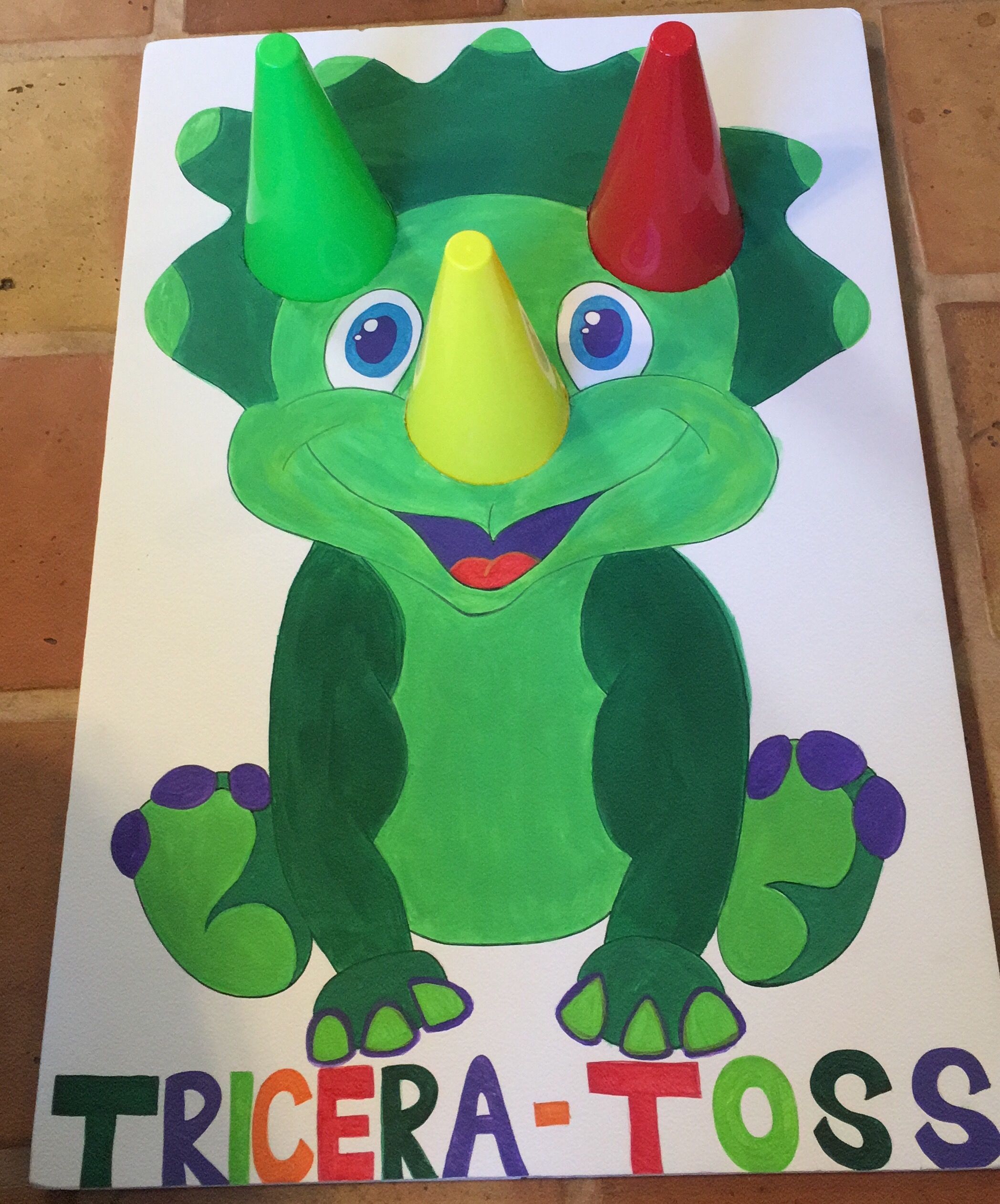 Triceratops Toss