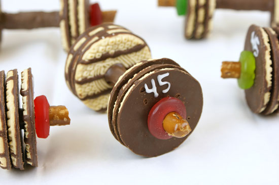  Luisa’s Barbell Cookies