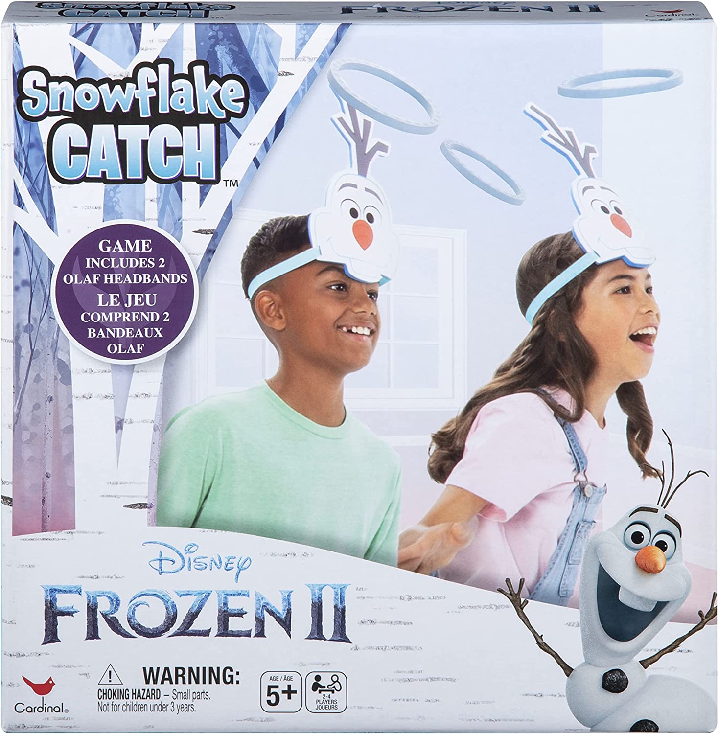 Frozen II Snowflake Catch Game