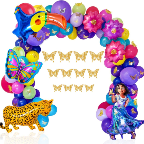 Vibrant Balloon Garland