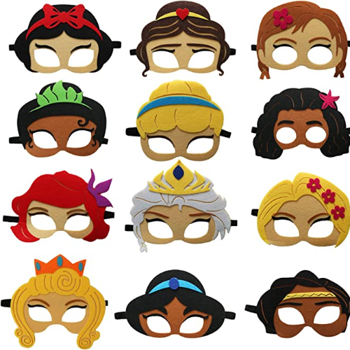Princess Party Masks