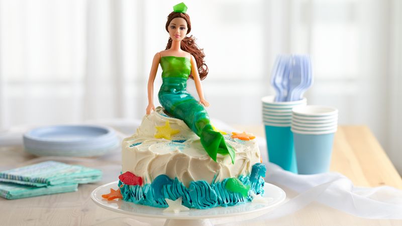 Mermaid Doll Cake