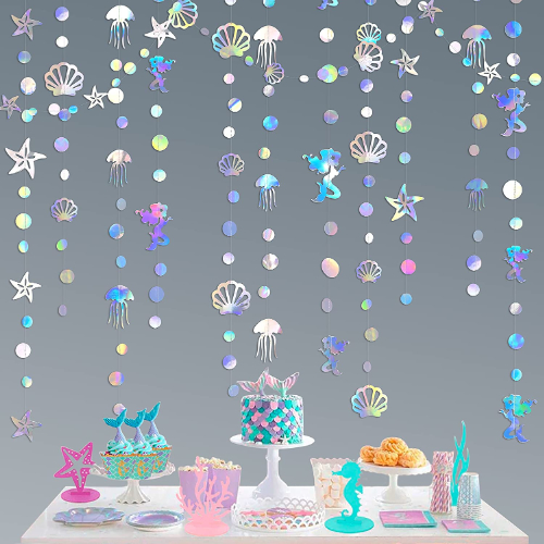 Iridescent Mermaid Garland