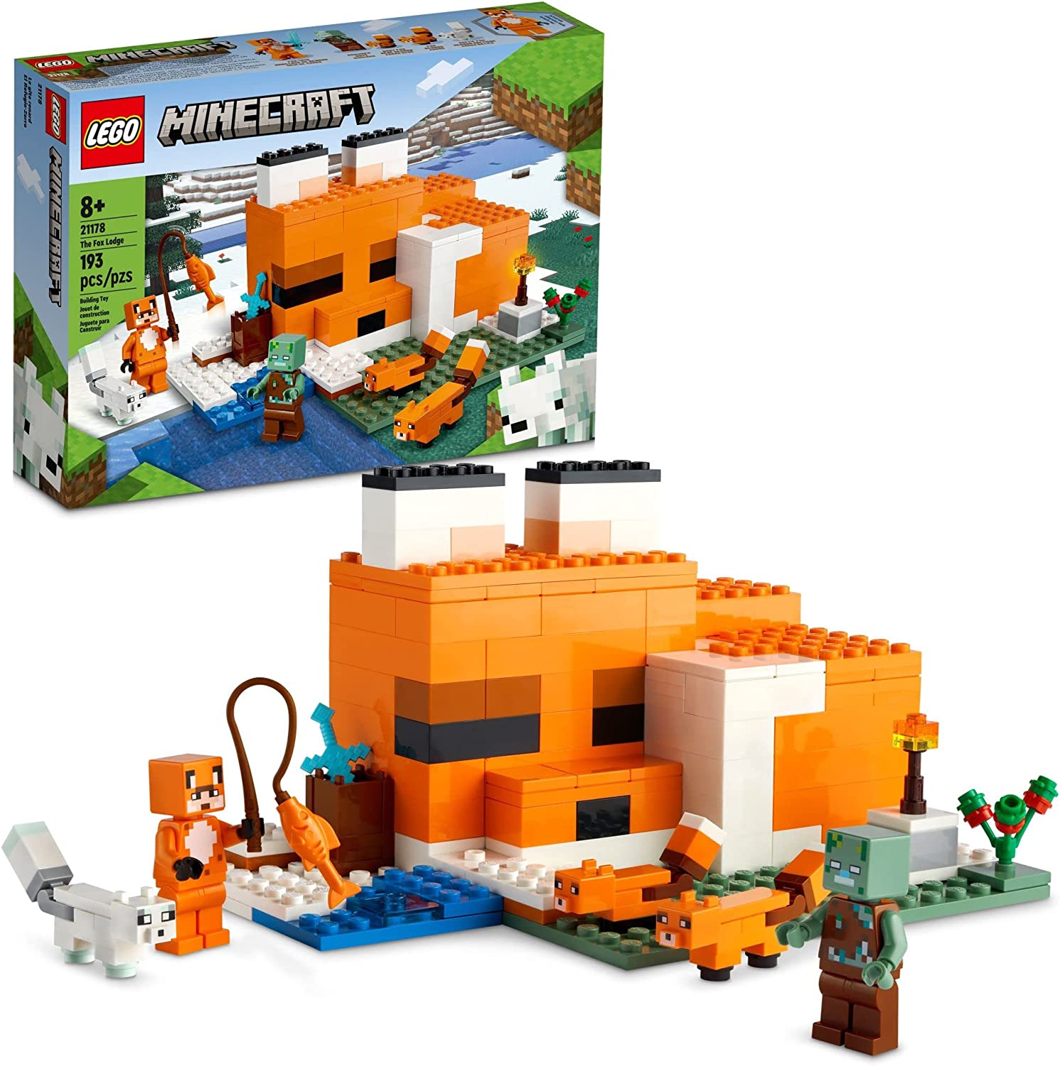Minecraft LEGO Station
