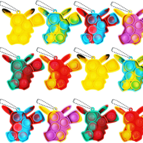 Pikachu Pop-It Keychains