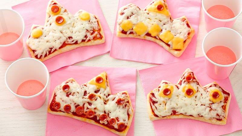 Tiara Shaped Pizzas