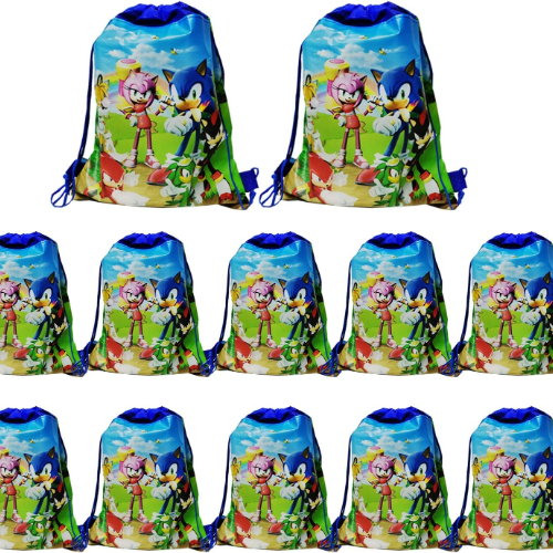 Sonic Drawstring Bags 
