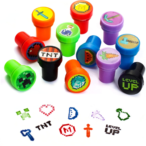 Self-Inking Minecraft Stamps