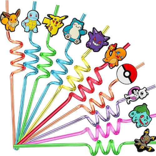 Pokémon Wacky Straws