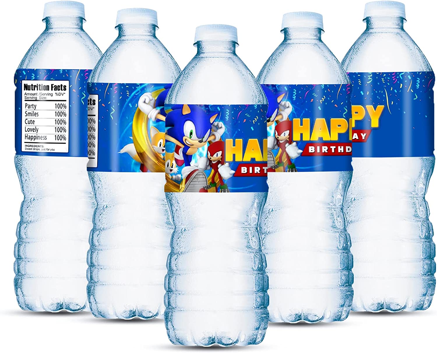 Sonic Bottle Labels