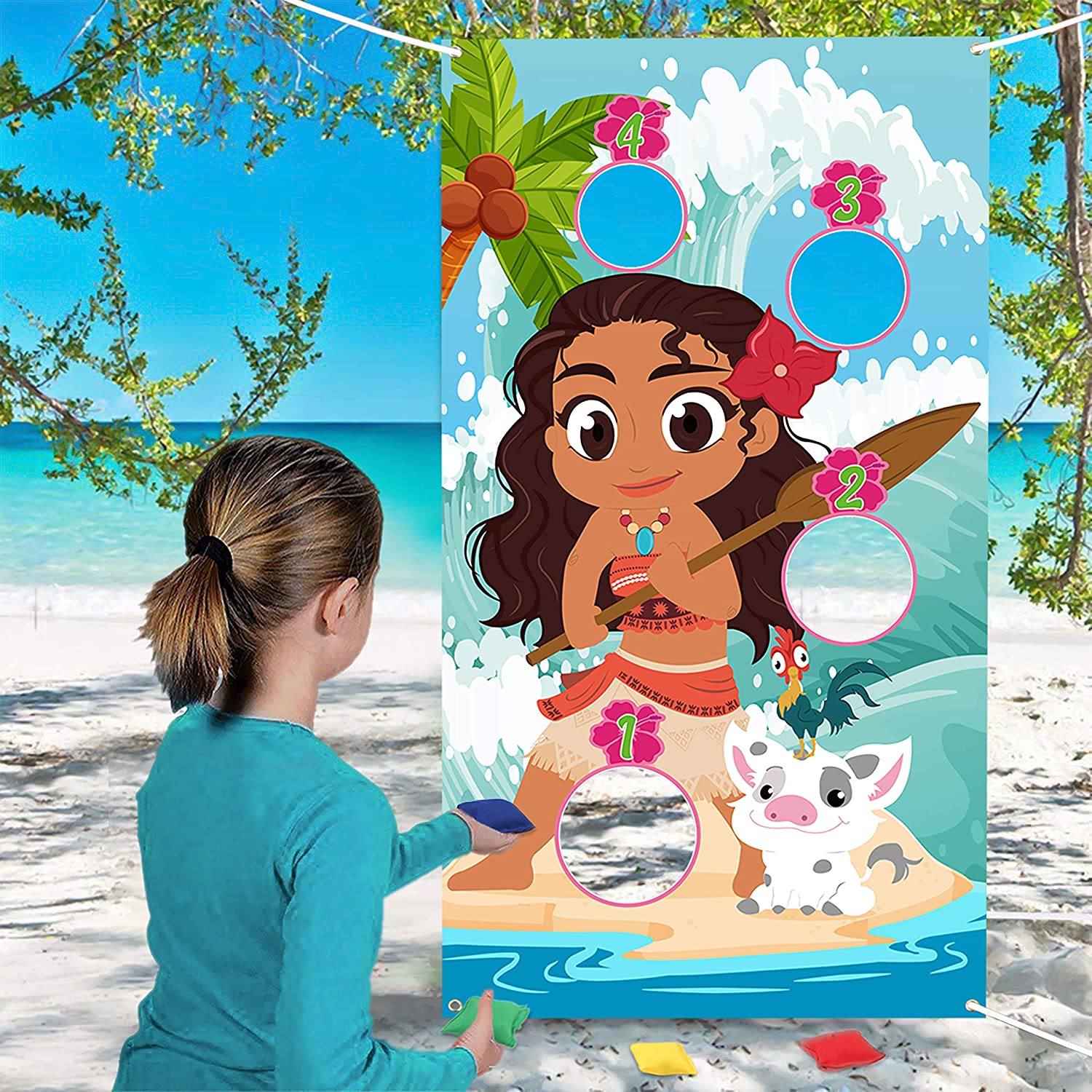 Moana Bean Bag Toss