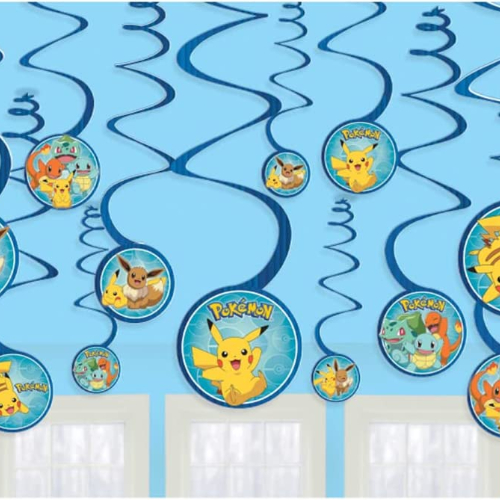 Hanging Pokémon Swirls