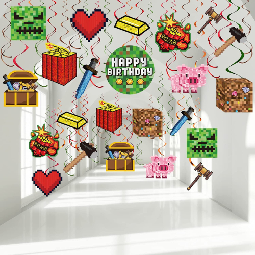 Hanging Minecraft Decorations