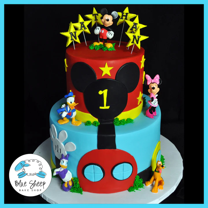 Mickey Mouse Clubhouse Cake